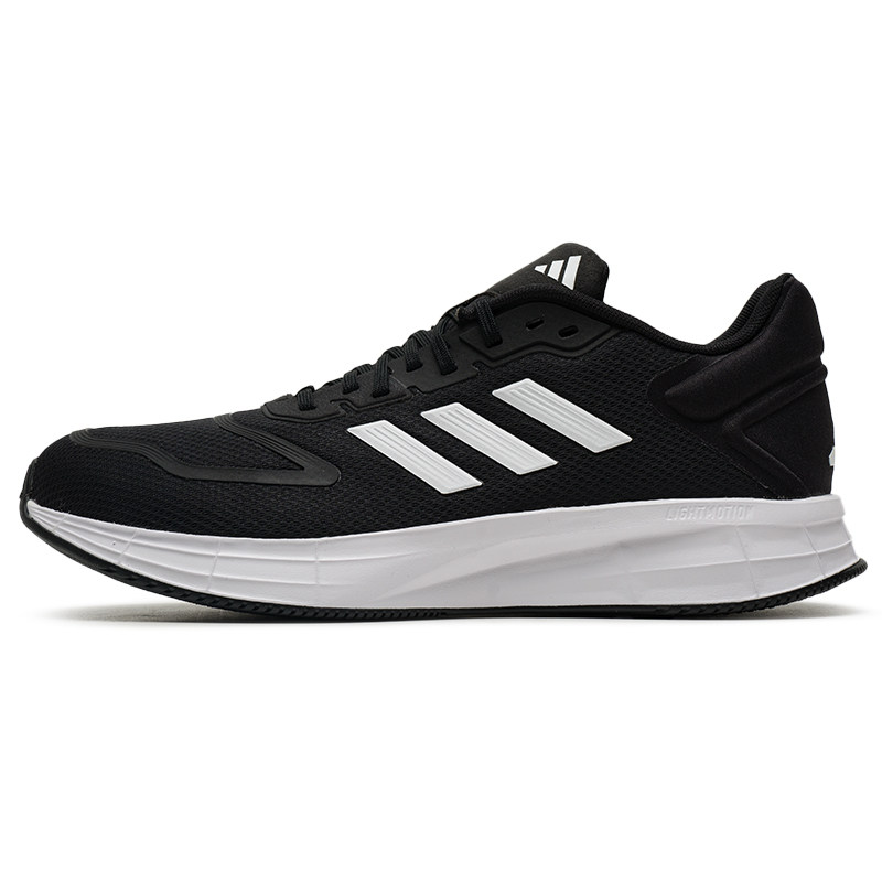 Knit Fabric Lace Up Sneakers - Adidas KJ4020 Heren Atletische Sneakers Zwart