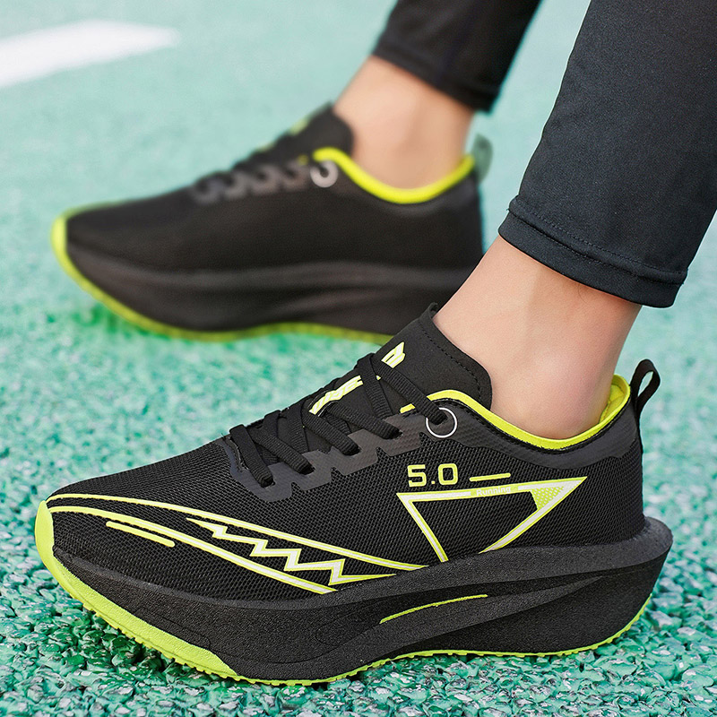 Breathable Mesh Athletic Shoes - Unisex sportschoenen met carbonplaat, geschikt voor