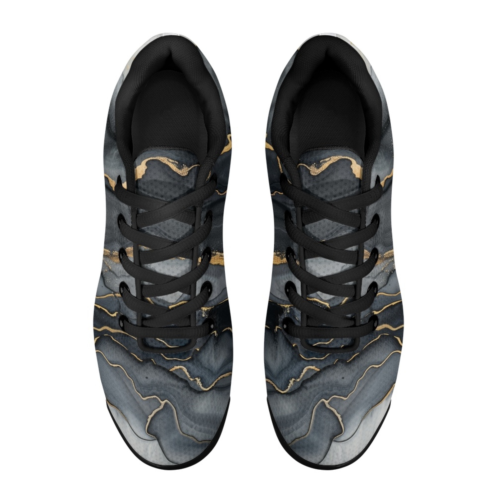 PENSTROLL Zwart Goud Marmer Ai - Air Cushion Jogger Shoes Men recensie en prijs