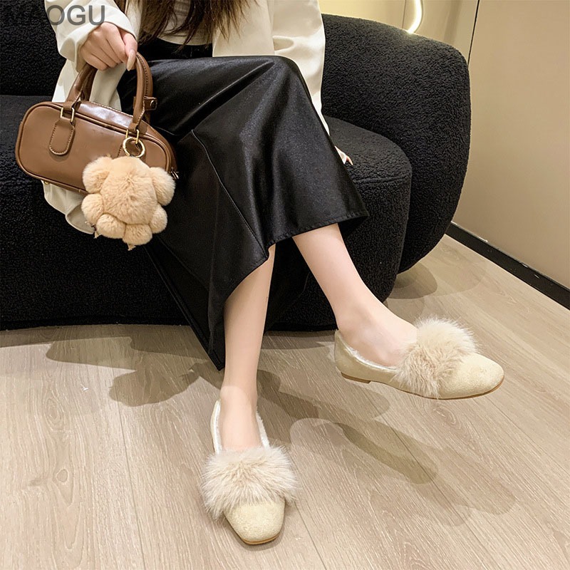 Dames pluche platte schoenen 2 - Women'S Shoes recensie en prijs